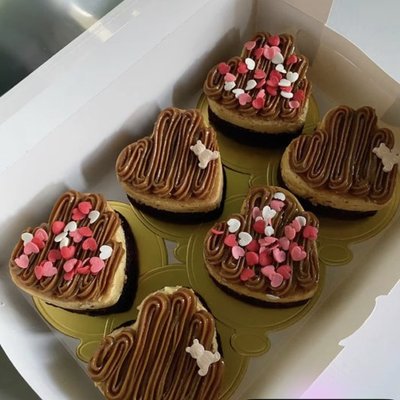 Mini Hearts ChocoFlan 