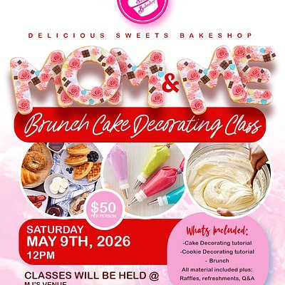 Mom & Me Mothers Day Brunch Cake Class (PONTIAC)