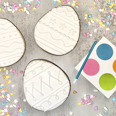 Easter Paint Your Own Cookie