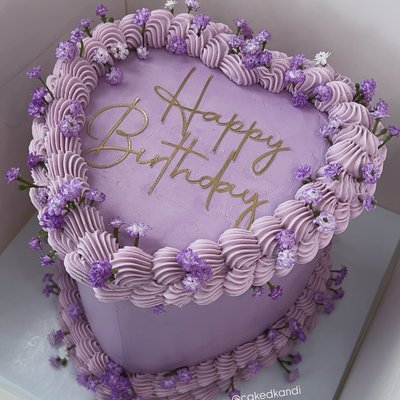 6in Heart Cake