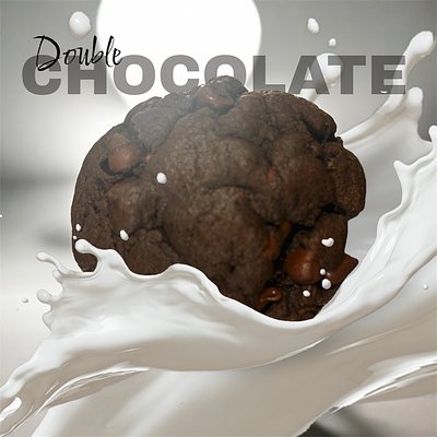 Double chocolate chip cookies
