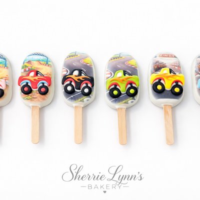 Cute Off Road Truck Cake Sickles ! 