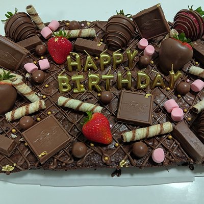1/4 To Full Sheet Brownie Cakes