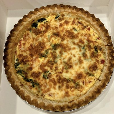 Full Size Quiche (serves 6-8)