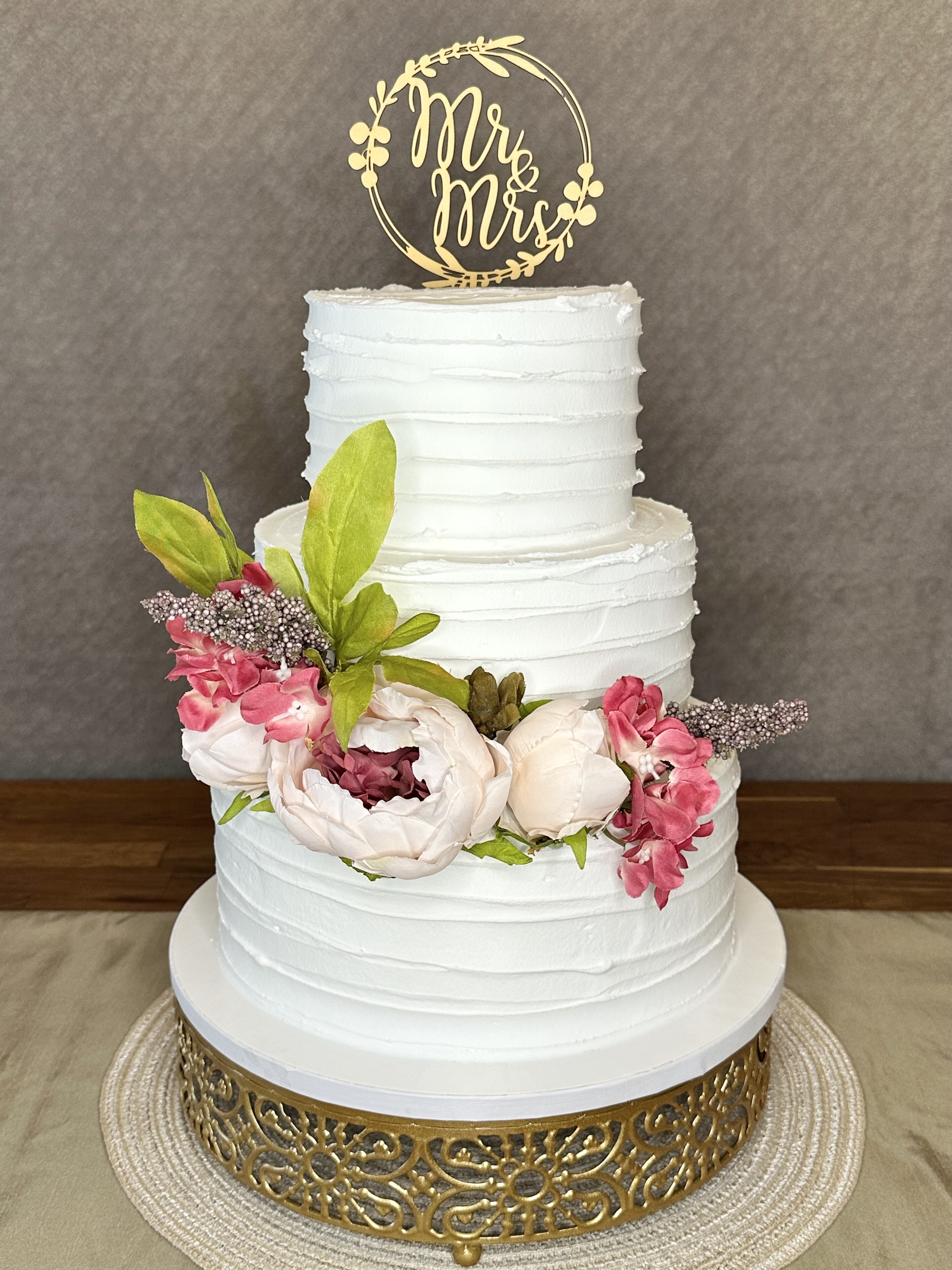 3 Tier 6”/8”/10” Custom Cake Serves 60-65 