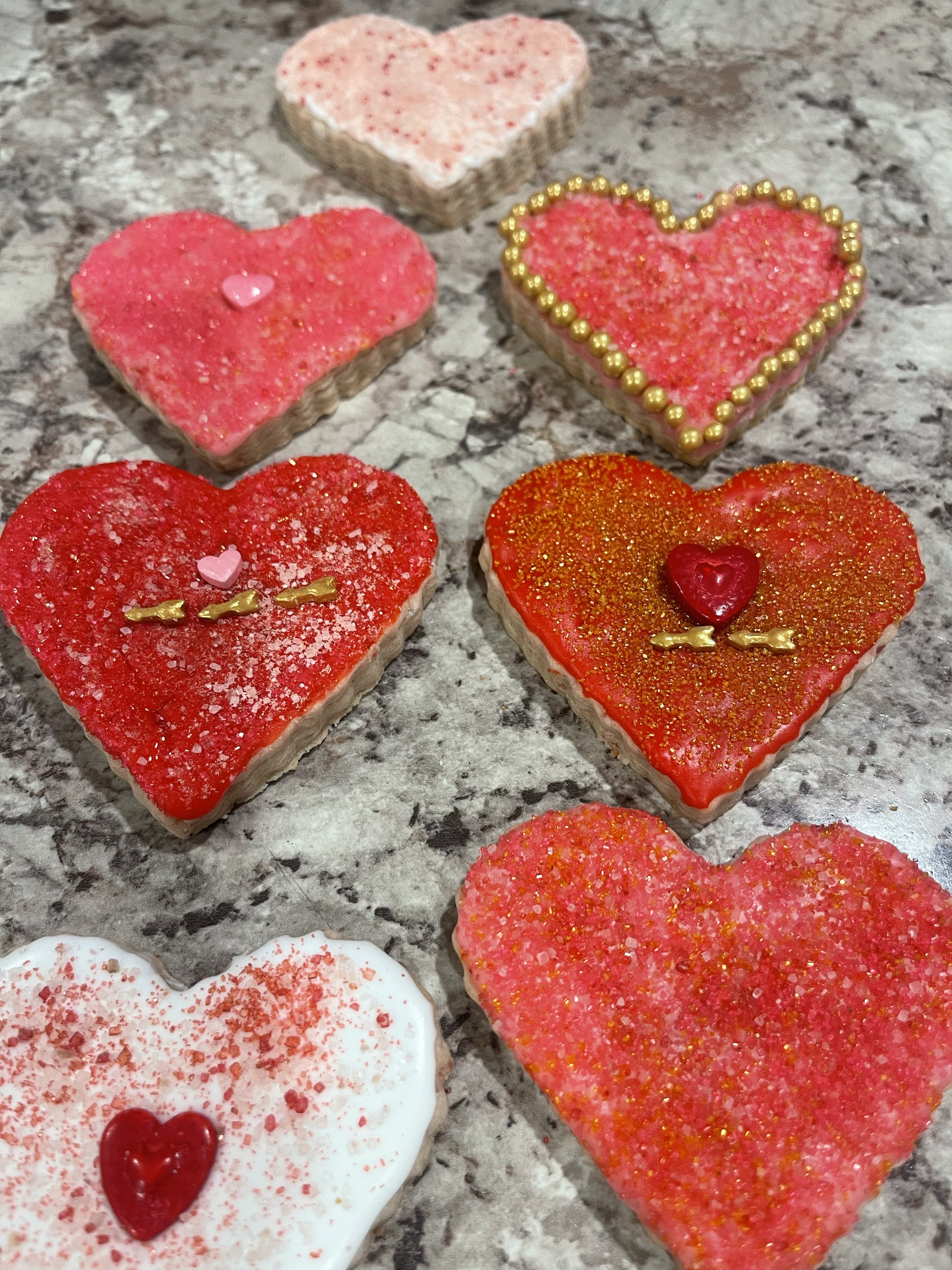 More Heart Sugar Cut-out Cookies