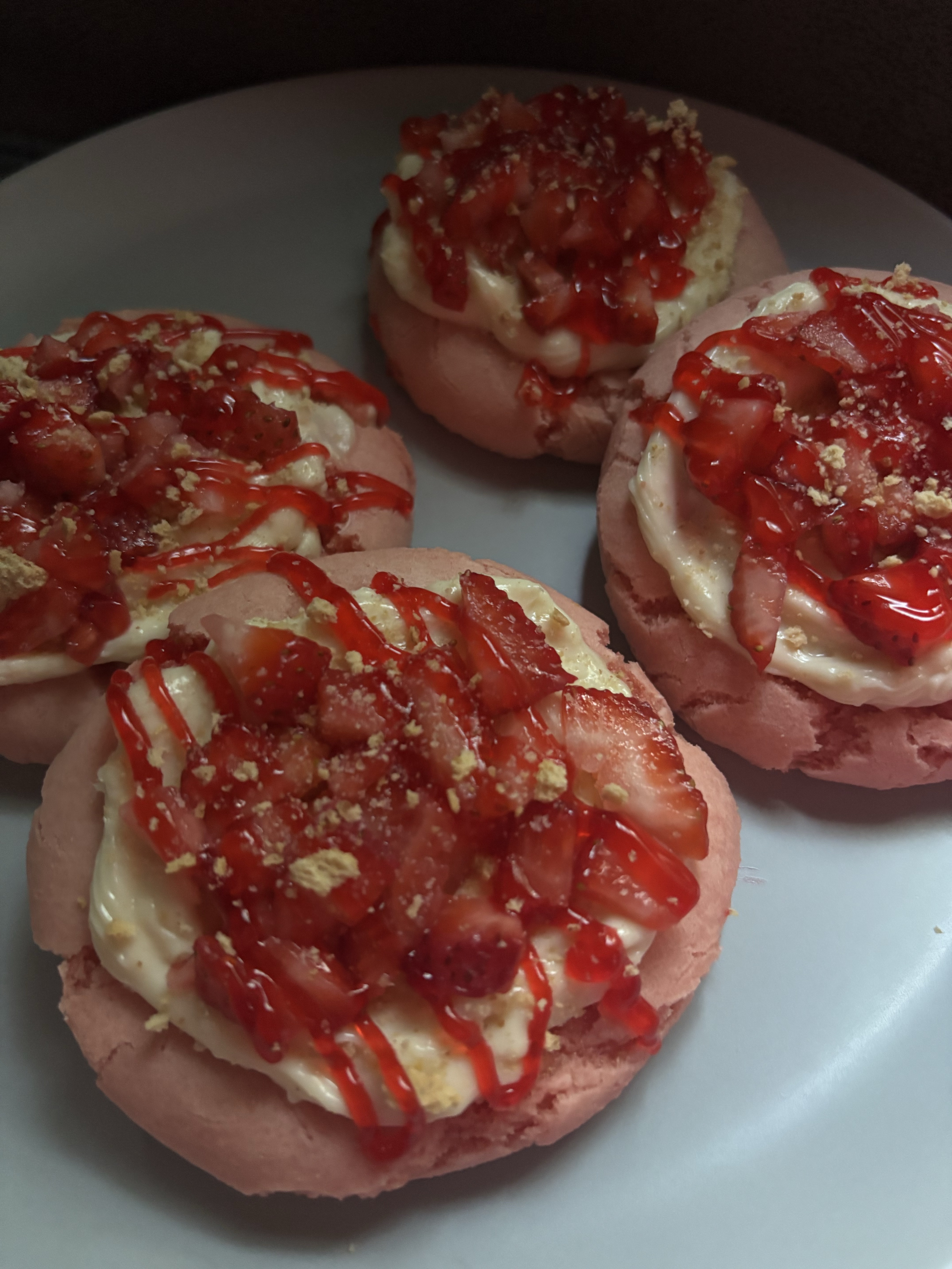  Strawberry Cheesecake 