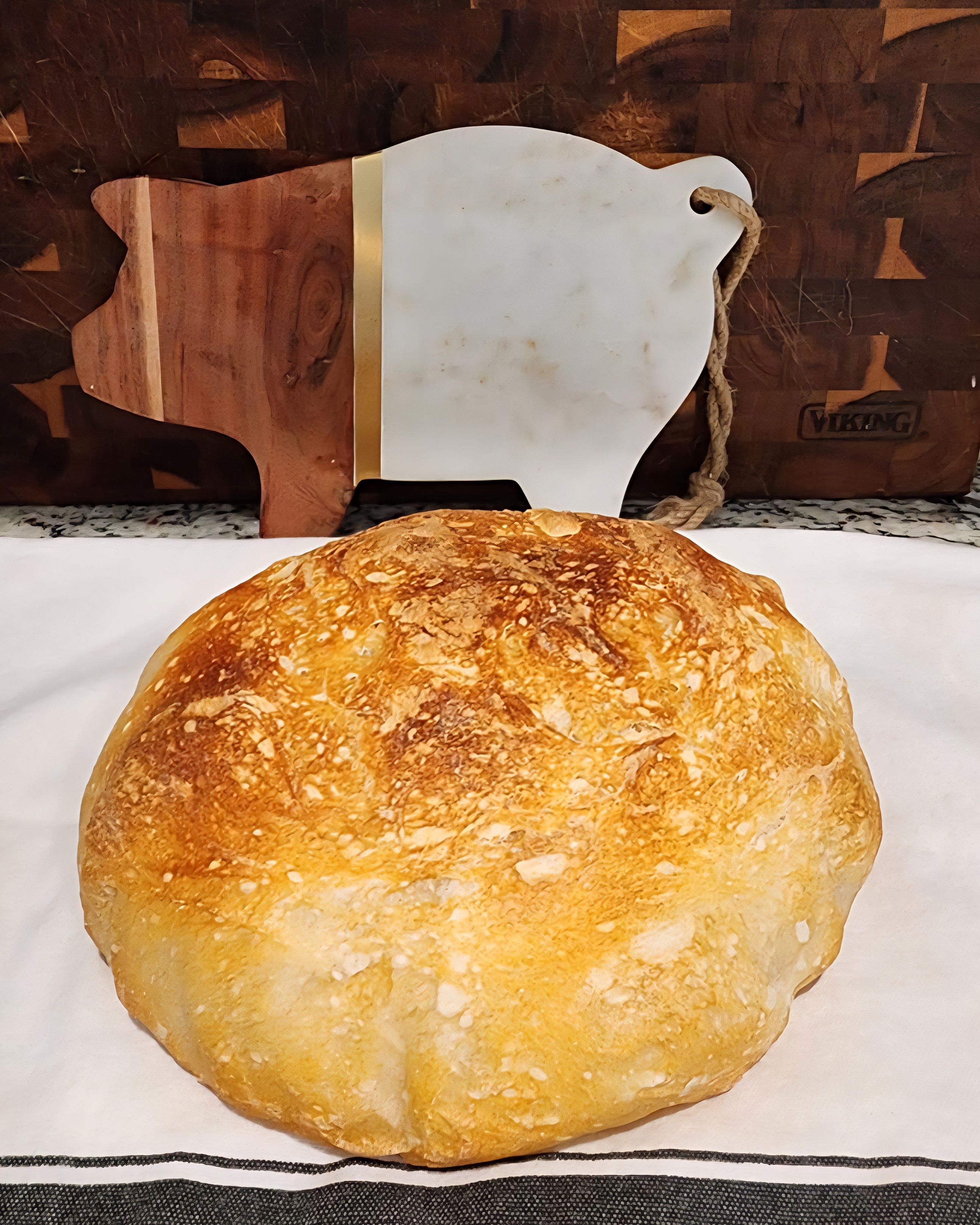 Golden Sourdough Boule