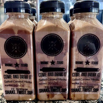 Salted Caramel Mocha Latte