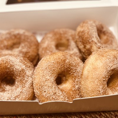 Vegan Pumpkin Spice Donut