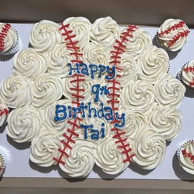 Allergy Cupcake Cake