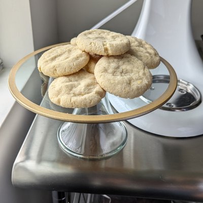 Lemon Sugar Cookies (Gf)