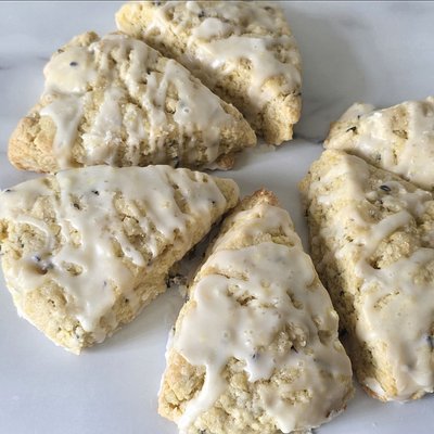 Lemon Lavender Scones