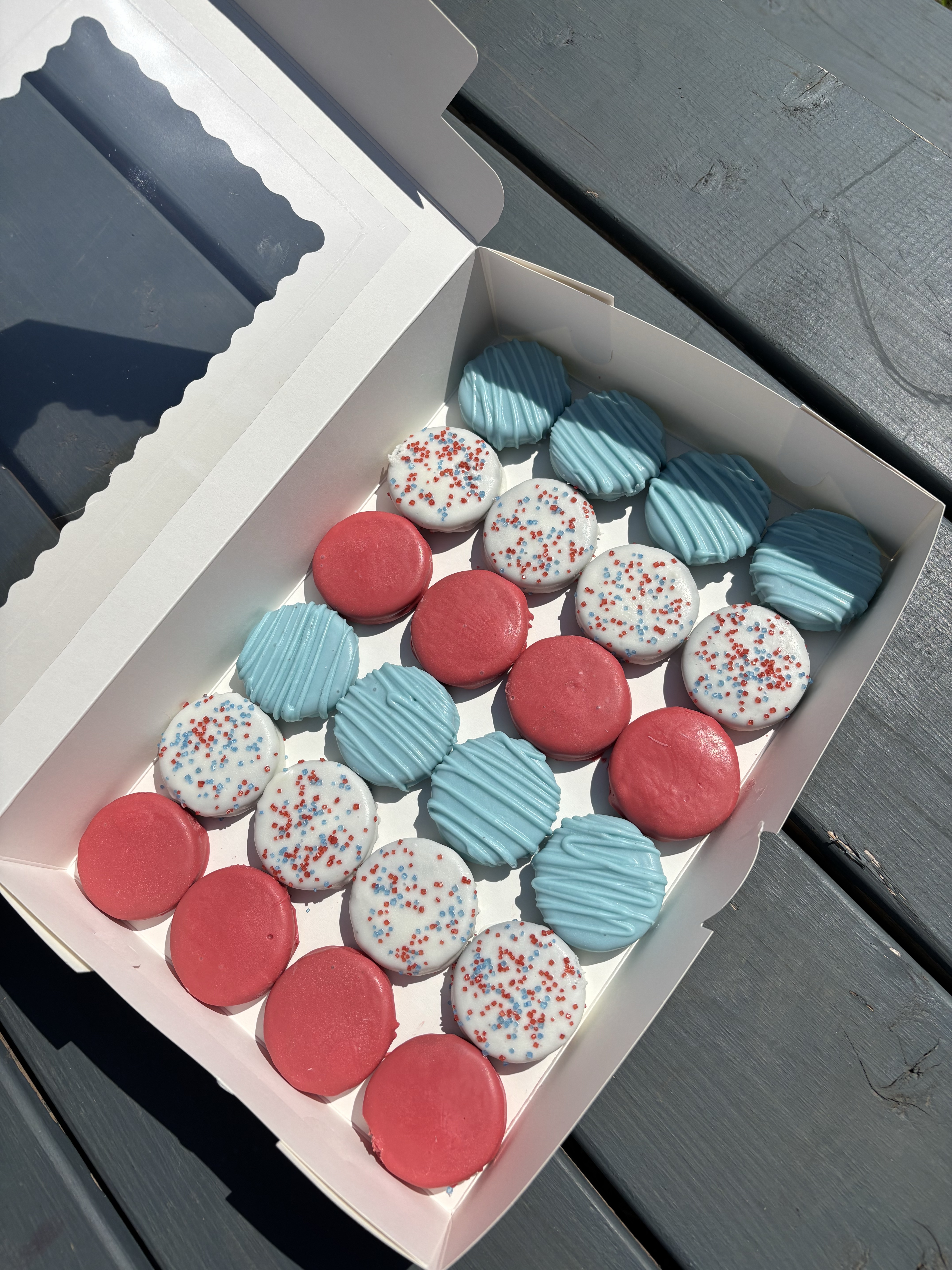 Chocolate covered Oreos