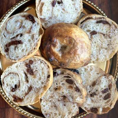 Sourdough Bagels (4)