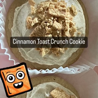 1 Dozen Cinnamon Toast Crunch Cookies