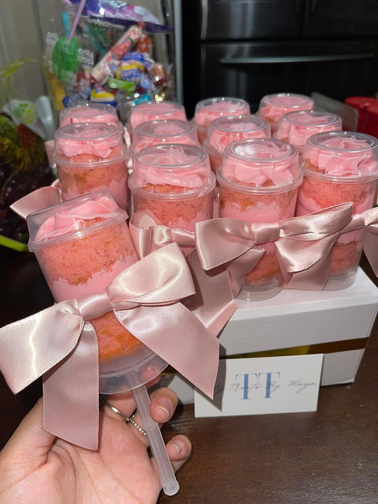 Cake Push Pops