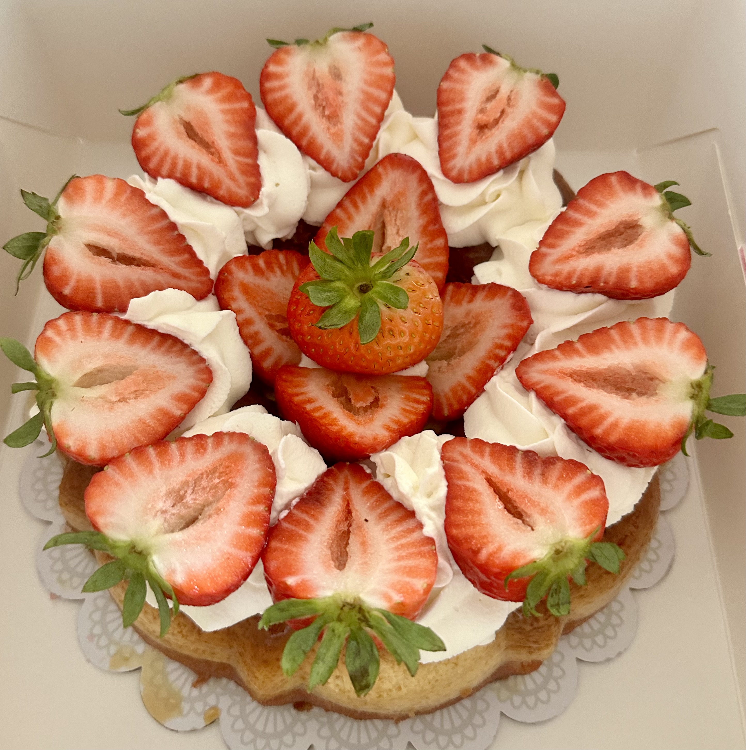 Flan Cake / Strawberry 🍓