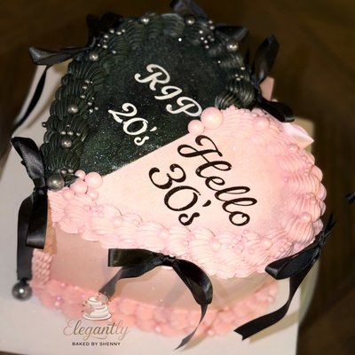 6 Inch 3 Layer Heart Cake