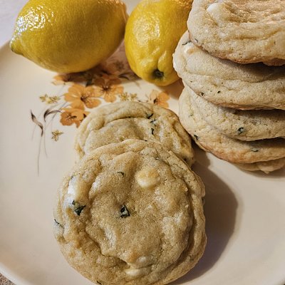 Lemon Basil Cookies