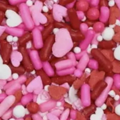 Candy Coat Strawberries  - Valentine sprinkles 