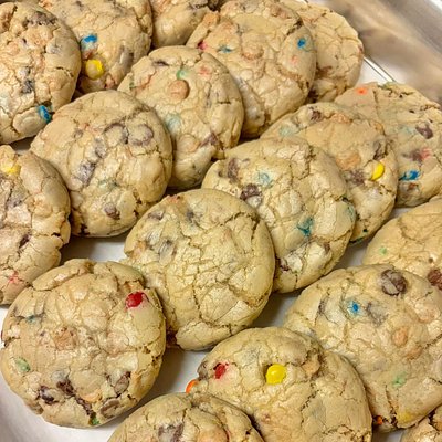 Chocolate Chip M&M Cookies  