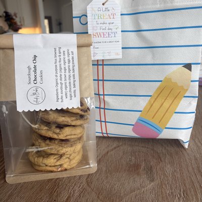 Back To School Cookie Bag 