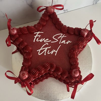 8 Inch Star (10-12 servings)
