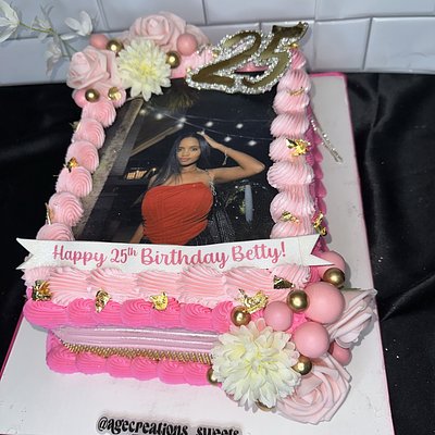 Quarter Sheet Cake                                                       (serves 30)