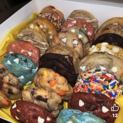 12 Baker’s Choice Cookies WE CHOOSE the Flavors You Choose The Size!