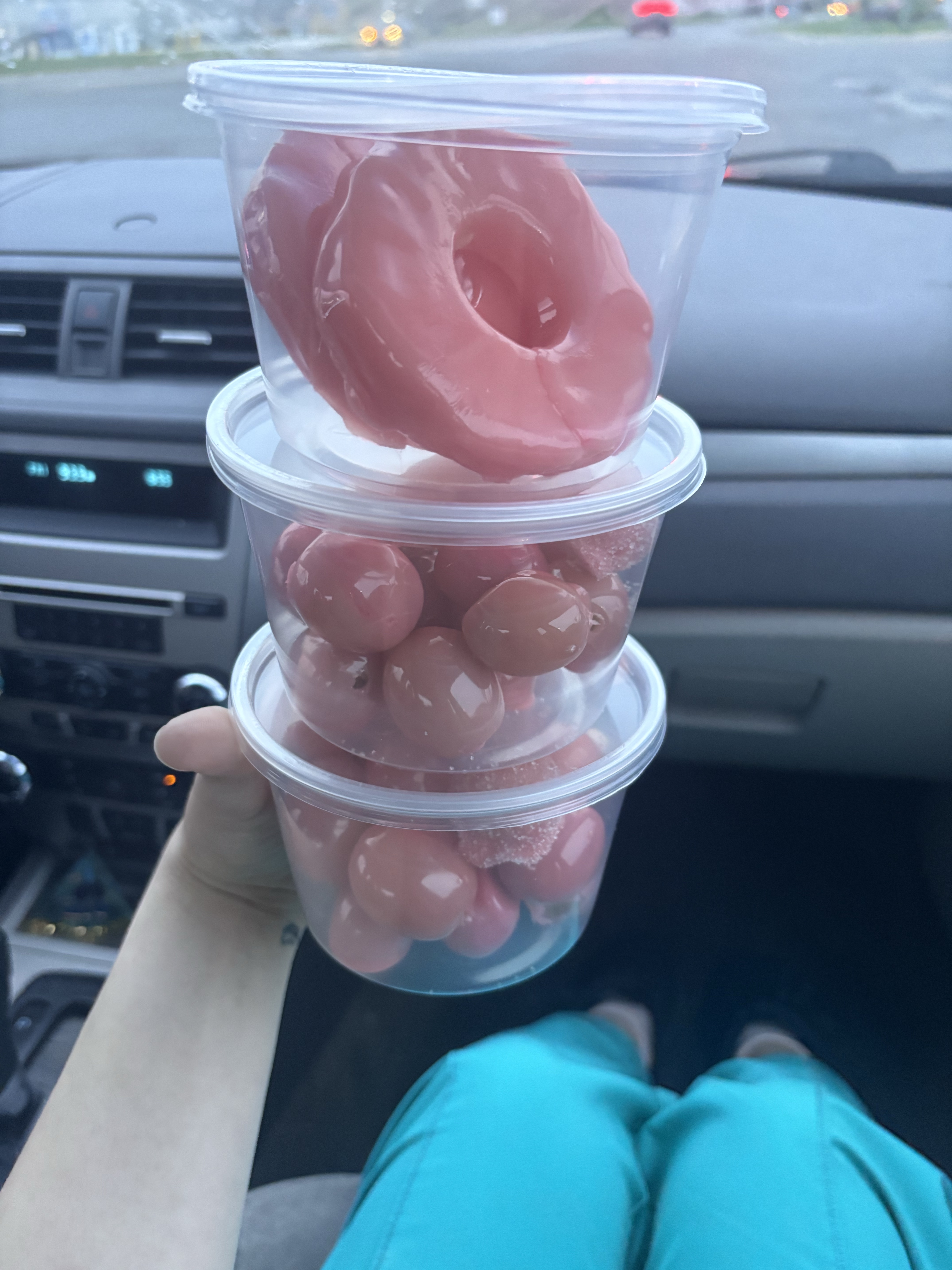 3 Candied Pineapples Rings 