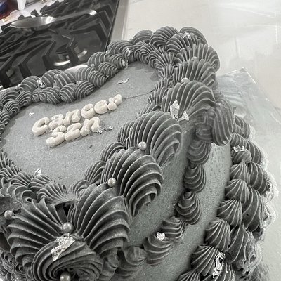 6” Heart Cake (Vintage)