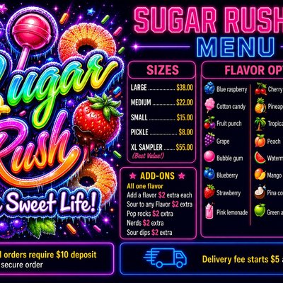 Add A Flavor To Your Order 