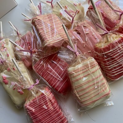 Chocolate Covered Rice Krispies (12)