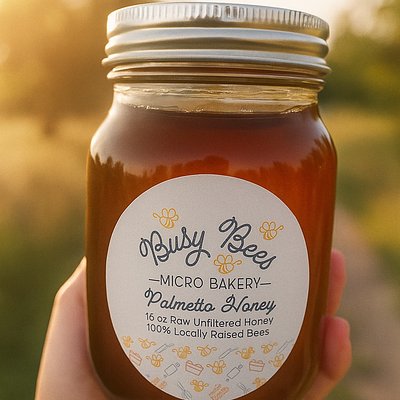 Pure Palmetto Honey – 16oz (Florida Local)