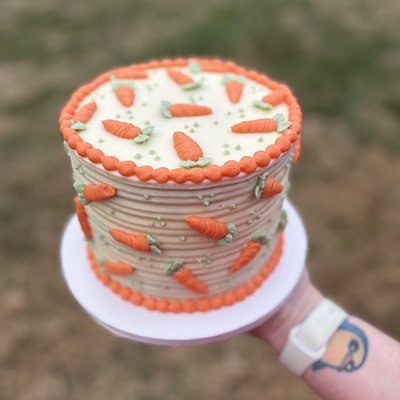6 Inch Carrot Cake
