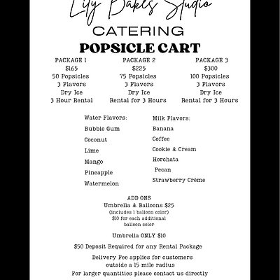 Popsicle Cart