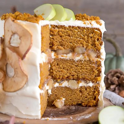 Pumpkin Apple Cake 