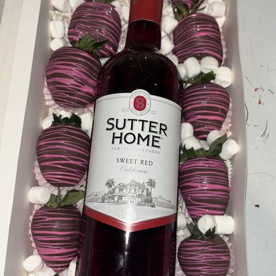 Wine & Dz Berries Boxes 