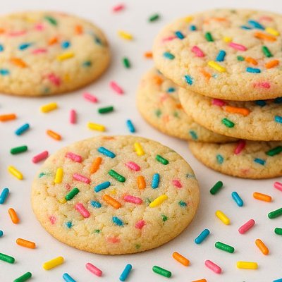 Confetti Sugar Cookies