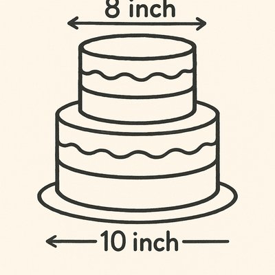 8” Tier + 10” Tier