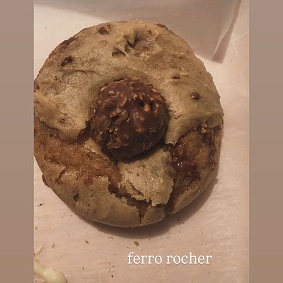 ferro rocher cookie 