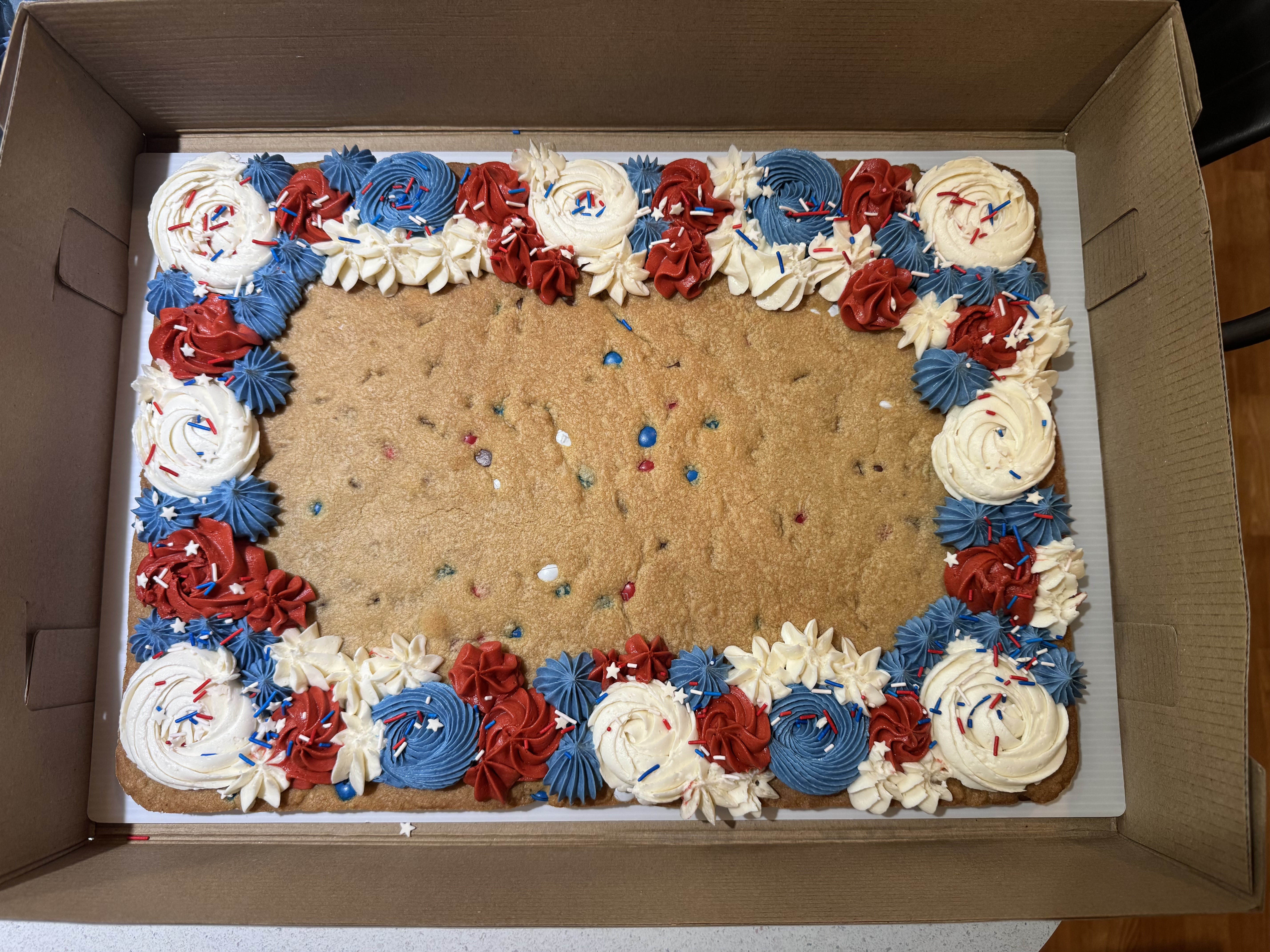 1/2 Sheet Cookie Cake