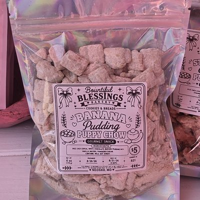 Banana Pudding Puppy Chow