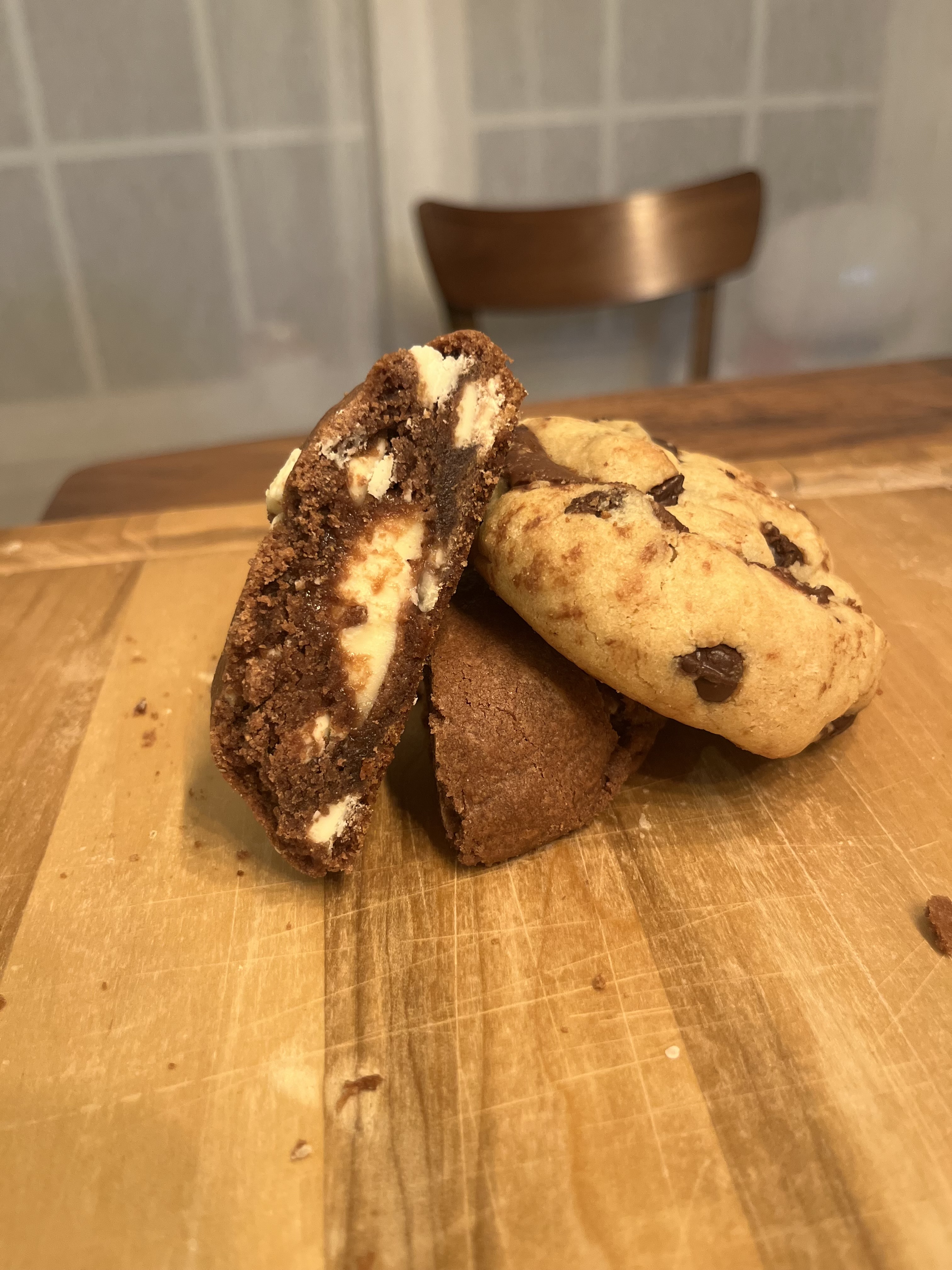 Large Red Velvet Cookie With Filling