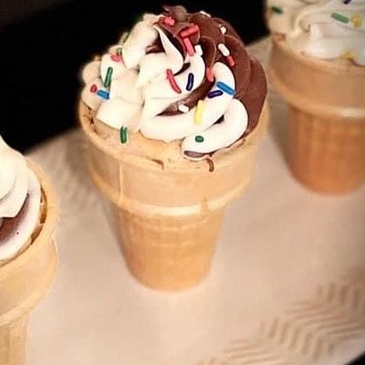Dozen Cupcakes Cones