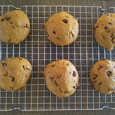 Pumpkin Chocolate Chip Cookies 