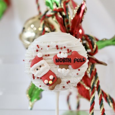 Christmas Cake Pops 