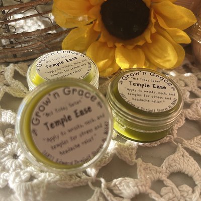Grow’n Grace Temple Ease Tension Salve 1oz