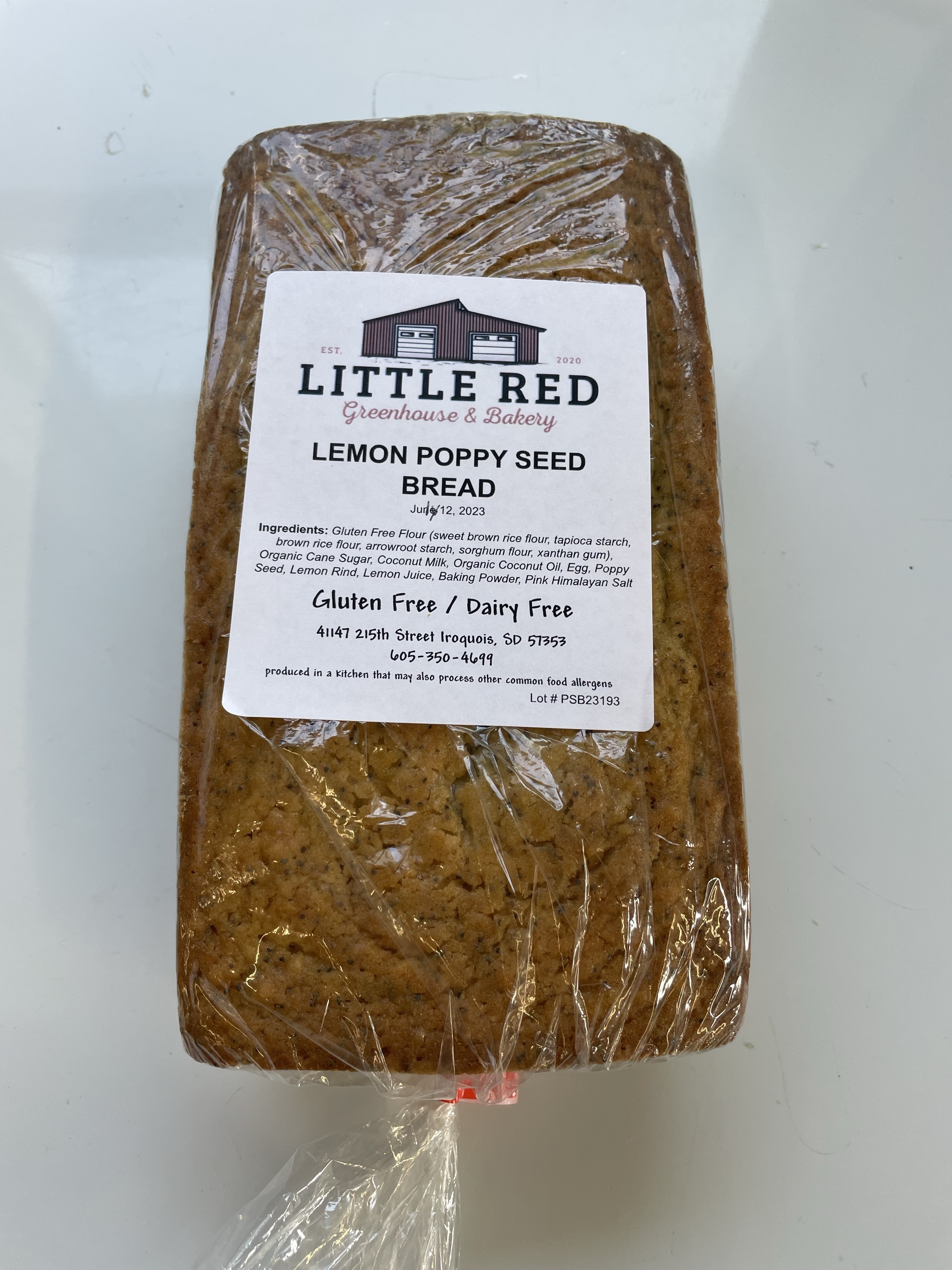 Lemon Poppy Seed Bread
